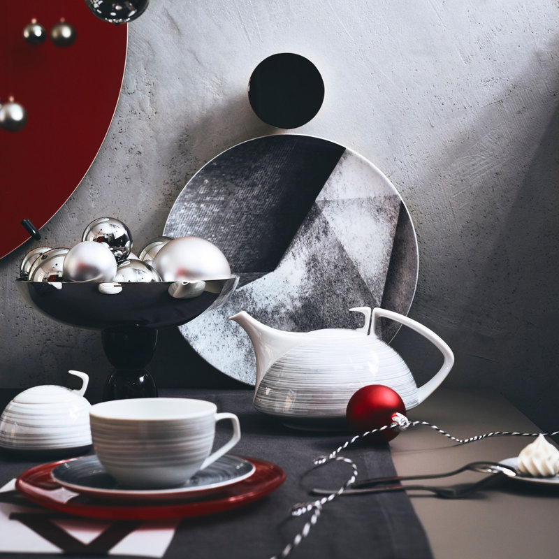 TAC Stripes 2.0 Porcelain China Platter