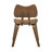 Modern Dining Chairs With Backrest, With Rubberwood Frame, For Dining Room/Living Room-647947411