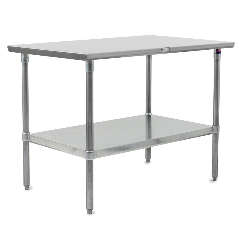 Stallion Flat Top Prep Table, 35.75" H x 60" W x 36" D