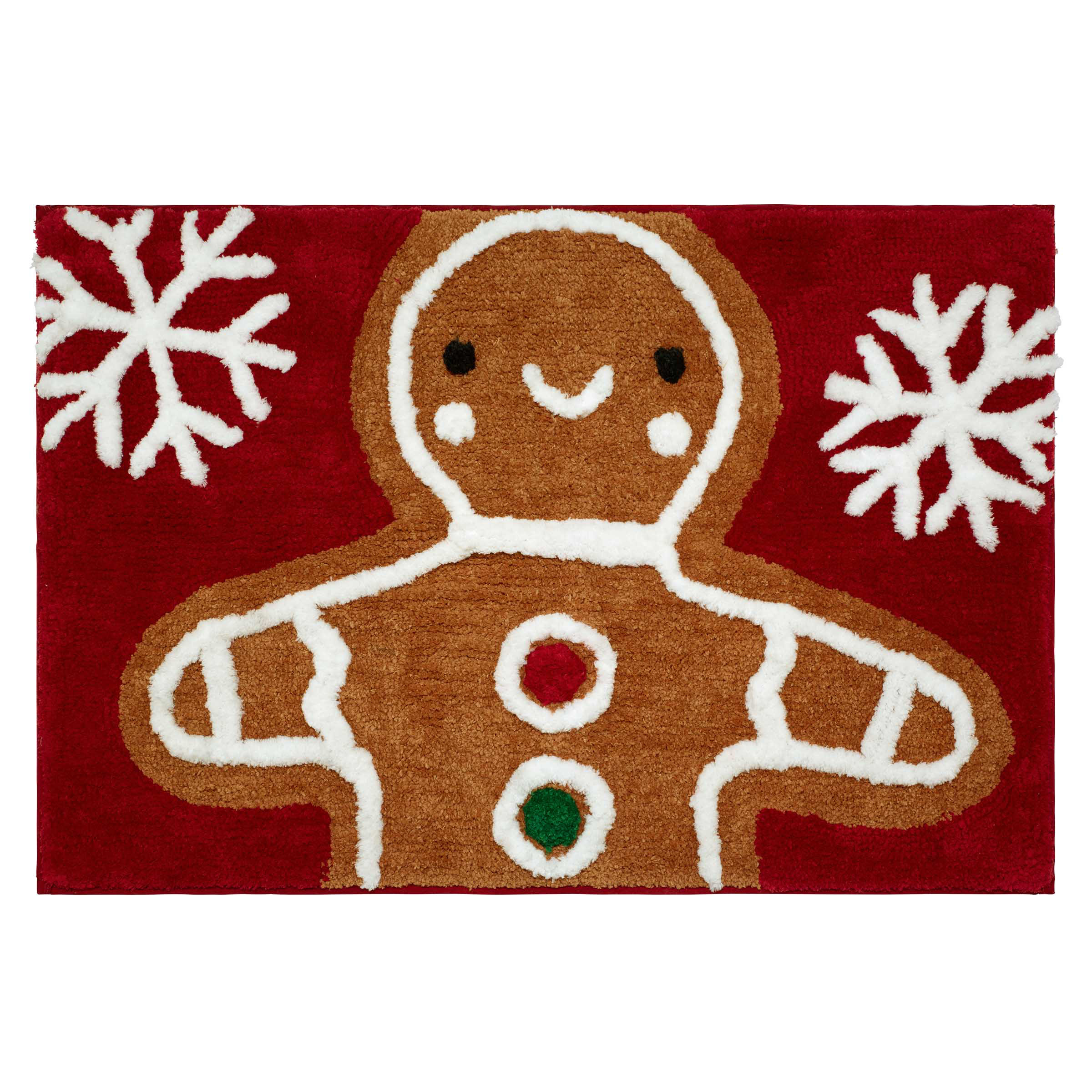 The Holiday Aisle® Gingerbread Man Rug | Wayfair