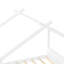 Lit surélevé pour grand lit avec lattes de soutien, structure de lit en bois massif pour enfants, sans sommier ni structure d'ouverture, blanc-1217564728
