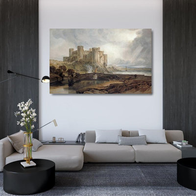 Lark Manor ™ Turner, Joseph M.W., toile tendue avec châssis, Conway Castle