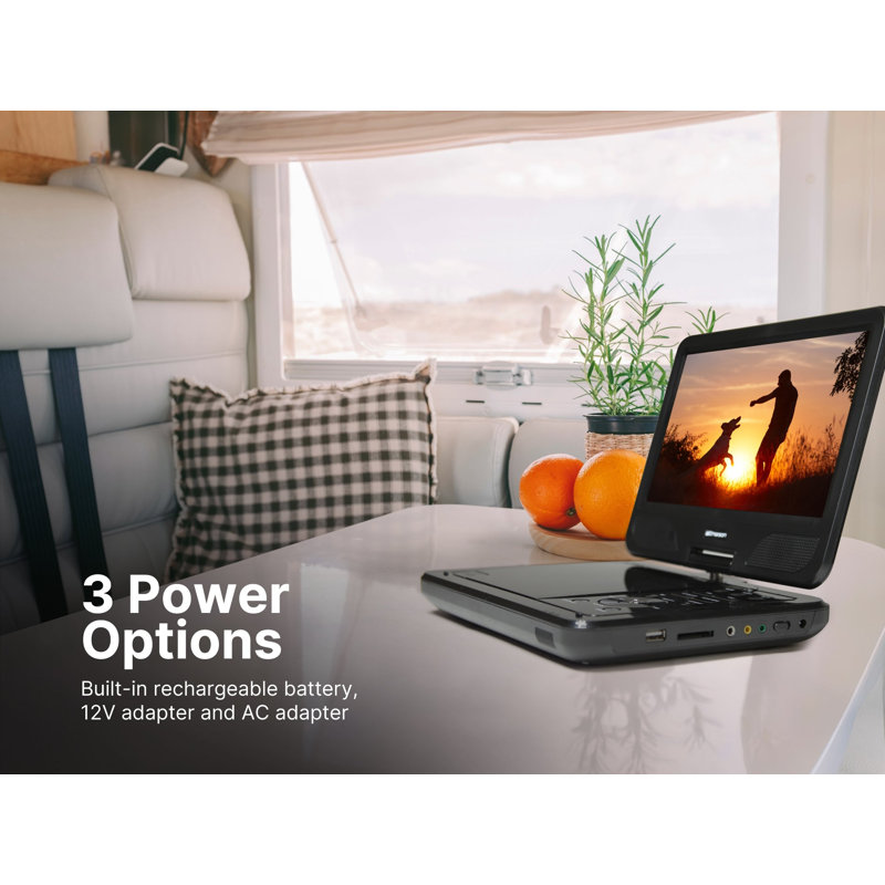 10” DVD Player With ATSC Digital TV