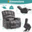 Fauteuil inclinable électrique lève-personne rembourré-531604088
