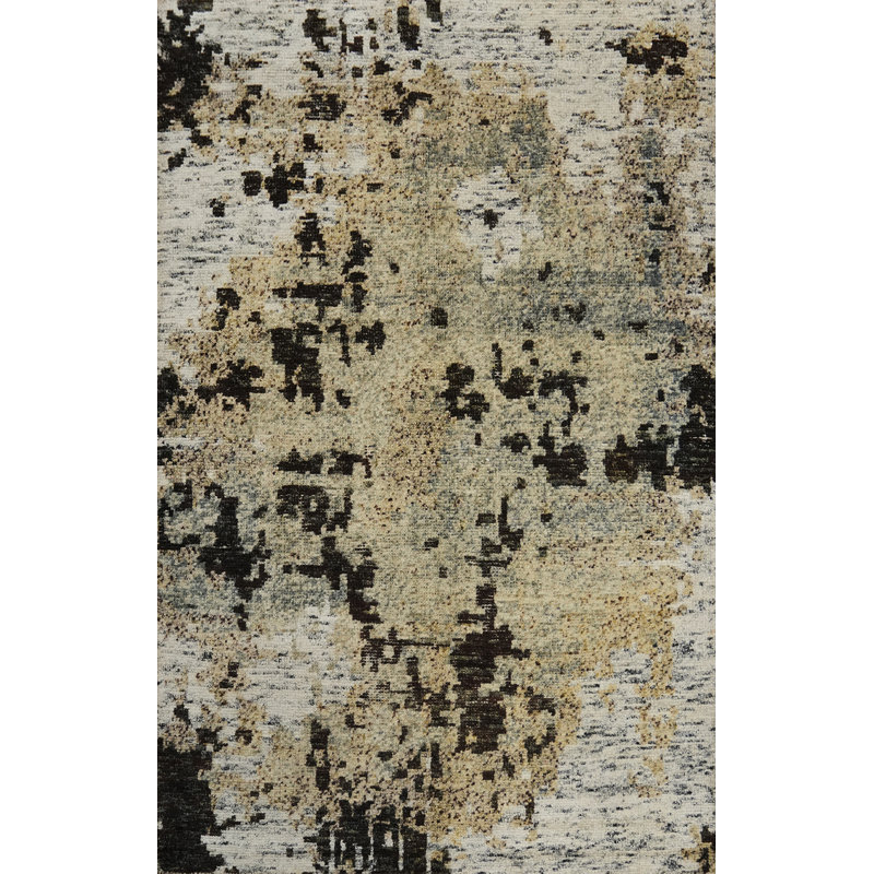 Tapis de salon moderne et abstrait 6 x 8