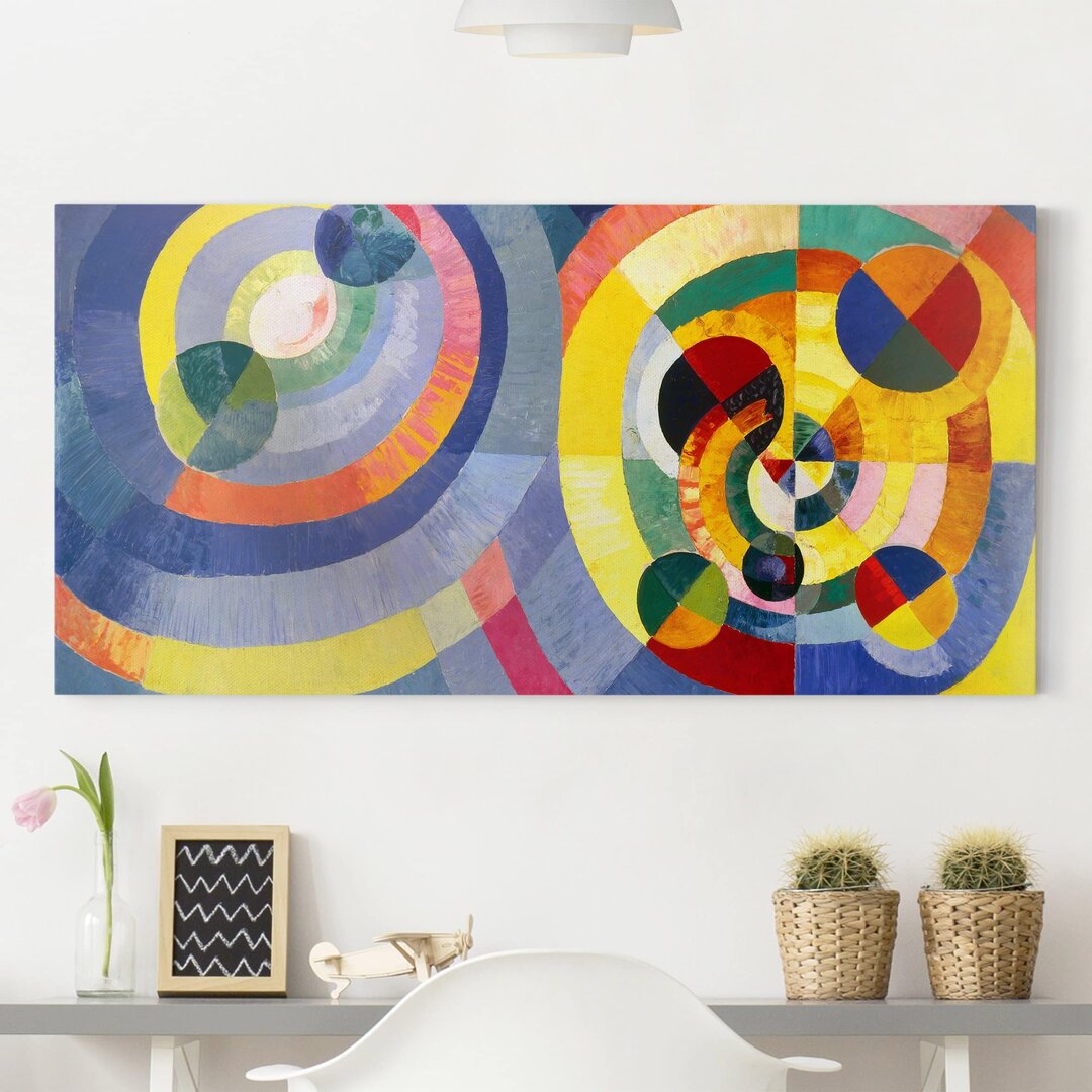 Leinwandbild Circular Forms von Robert Delaunay