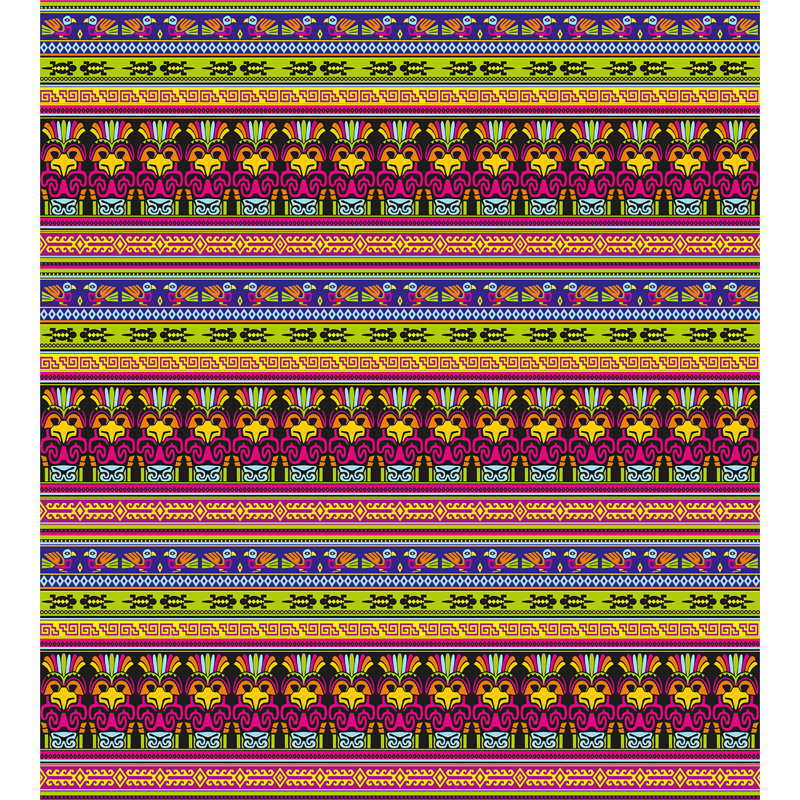 Ensemble de housse pour couette, Très grand, Rayures traditionnelles mexicaines