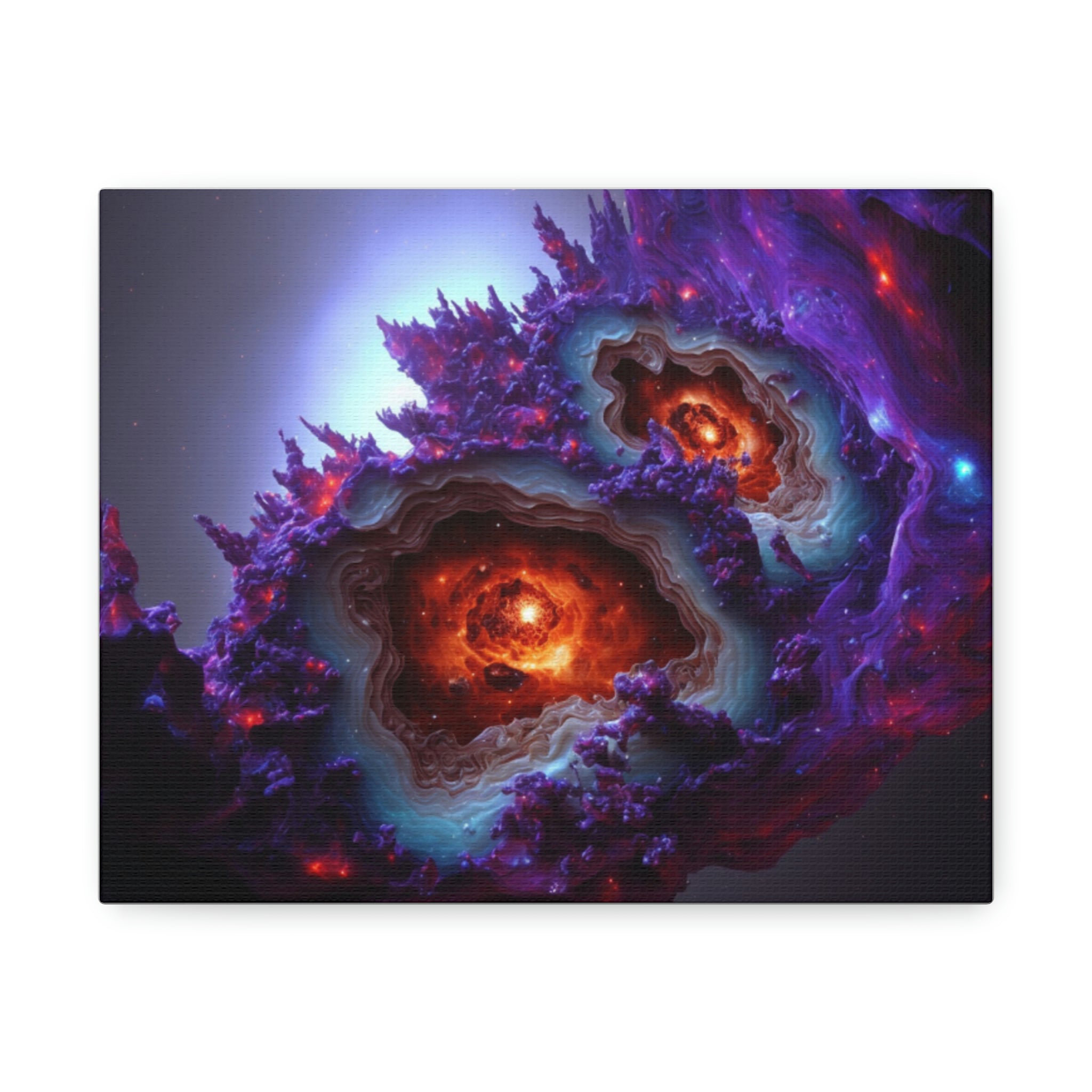 Brayden Studio® Galaxy Effects - Unframed Illustration on Canvas | Wayfair