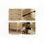 Commode Closet, commode double 4 tiroirs