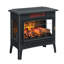 Chaufferette de foyer électrique autoportante avec effet de flamme 3D duraflame pour 1000 pieds carrés Pi. Pièce, noir-940030203