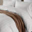 Florane Microfibre 250 TC Reversible Modern & Contemporary Stripe Duvet Cover Set with Pillow-1810080841-1810080834