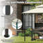 Pavillon de jardin 8 pi x 5 pi avec 2 tablettes et 7 crochets-107375147
