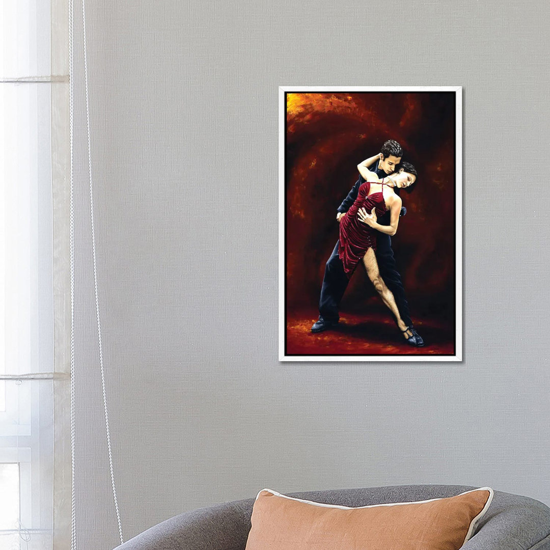 The Passion Of Tango von Richard Young - Galerie-verpackte Leinwand Giclée auf Leinwand