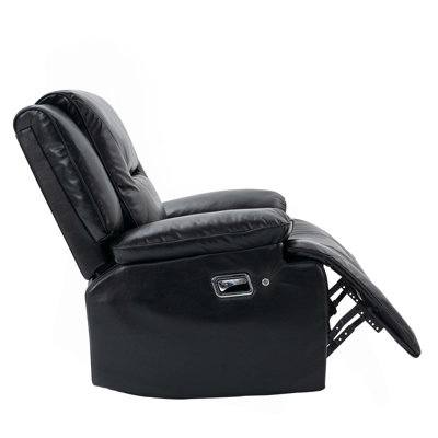 Fauteuil inclinable manuel et inclinable à 360 ° avec bande lumineuse à DEL pour salon, chambre à coucher