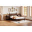 Lit plateforme en bois avec tête de lit Waterloo-1310714549-1310714548