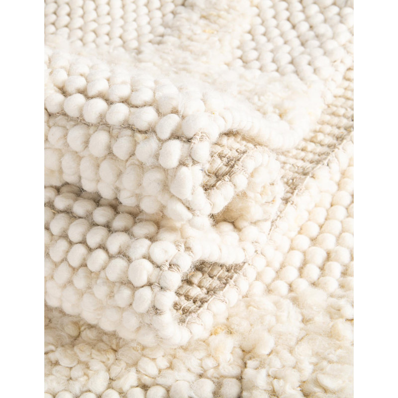  Ira Lana New Zealand Wool Rug, Runner 2'7" x 10'