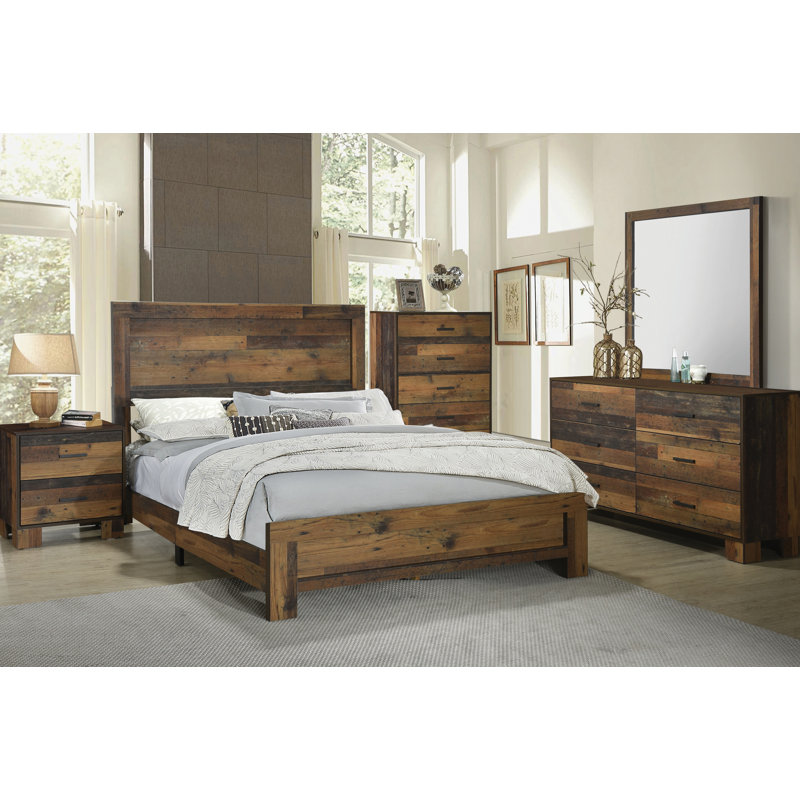 Lakewood Platform 5 Piece Bedroom Set, Eastern King