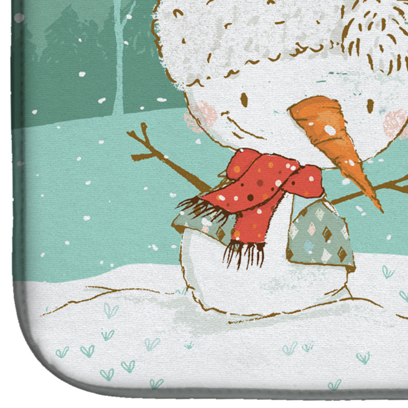Snowman Christmas, White Boxer