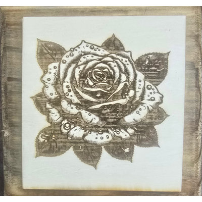 Plaque murale de rosée du matin