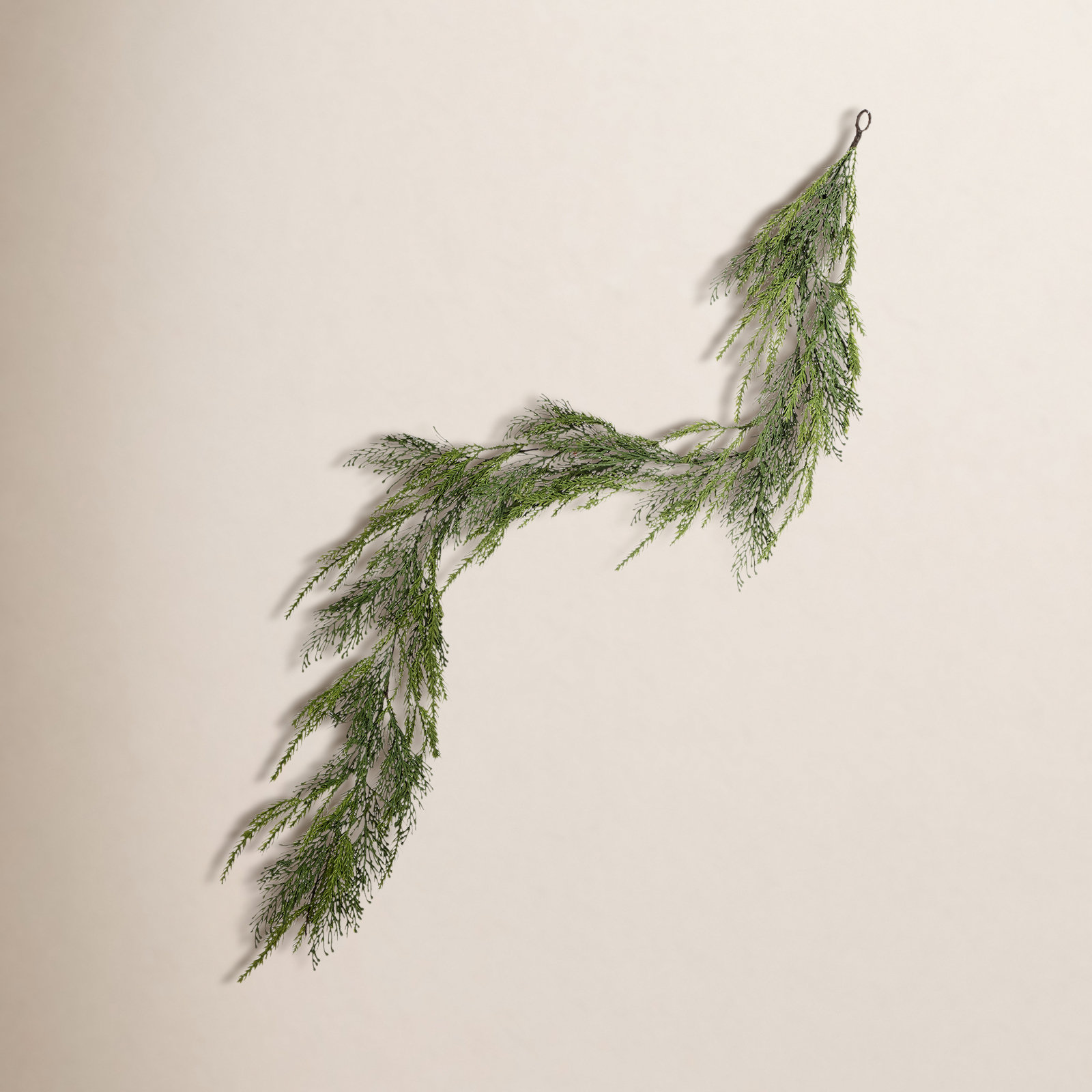 PVC Greenery 48" Cedar No Holiday Garland