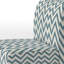 Motif géométrique à chevrons harmonisés - Fauteuil d'appoint et fauteuil rembourrés-1623554015