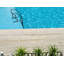 Abri de piscine en marbre sablé 12 po x 24 po x 2 po Champagne Coast (2 pieds carrés / unité, 1 pièce)