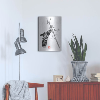 «Giraffe» par Pechane, art mural en métal
