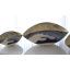 Pleated Bowl-Amber/Blue Filigree-57972693