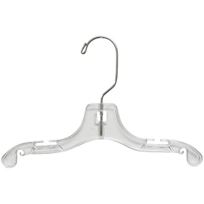 Plummer Plastic Non-Slip Standard Hanger for Dress/Shirt/Sweater