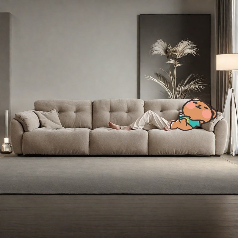 Canapé de salon à dossier réglable, 2, H 33,46 po x l 94,49 po x P 47,24 po