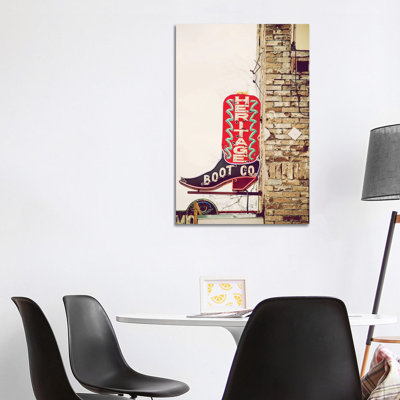«Austin Neon» par Ann Hudec, reproduction d'art sur toile tendue