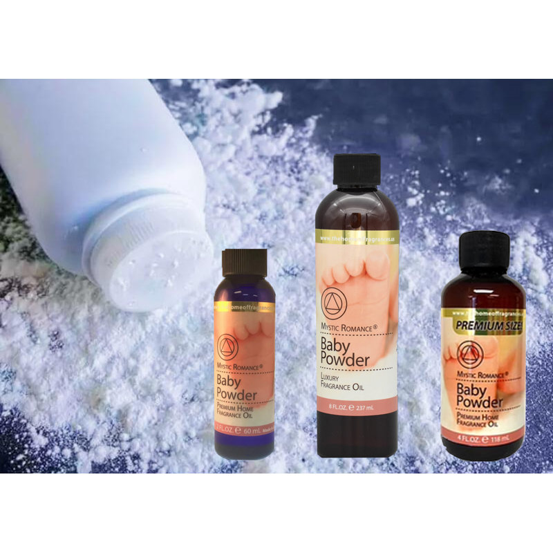 Ensemble de 8 huiles et parfums pour bébé en poudre