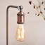 Jurupa Valley Metal Arched Lamp