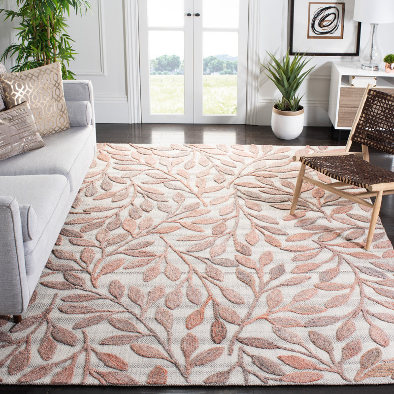 Southampton Hand Tufted Performance Floral Rug, Rectangle 6' x 9'