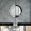 Huldar Glass Flat Wall Mirror