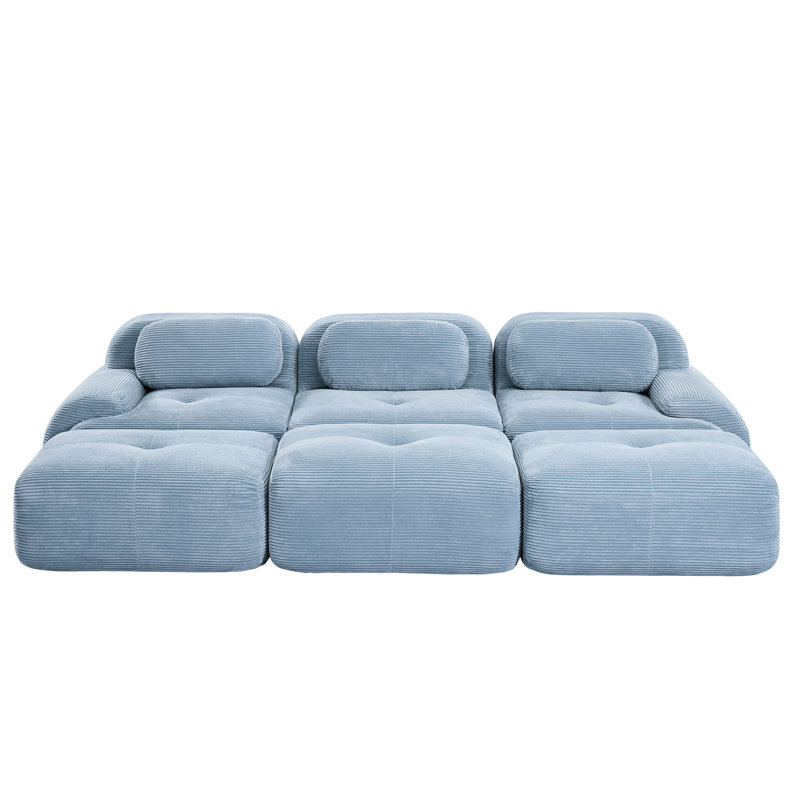 Canapés modulaires pour animaux de compagnie, velours côtelé, conception moderne pour les salons