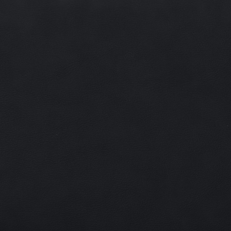 Banc en cuir Atticus, Cuir végétalien noir