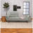 Grey Tufted Convertible Sofa Bed