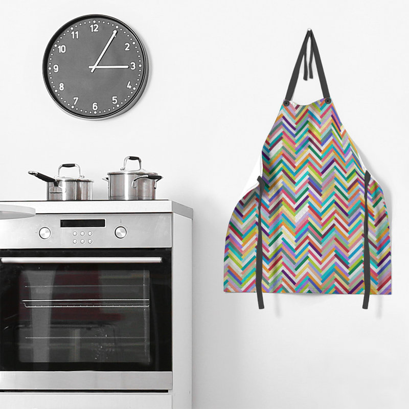 Katelyn Elizabeth Bib Apron, Rainbow Alternate