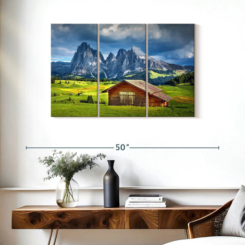 Alvord Alpe Di Siusi Chalet, 24" H x 38" W