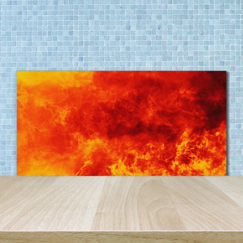 Baxy 50cm W x 100cm L Glass Peel and Stick Panel