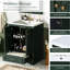 Armoire de salle de bain moderne avec lavabo en céramique de 24 po, intérieur fonctionnel et attrayant avec poignées argentées élégantes-431627981
