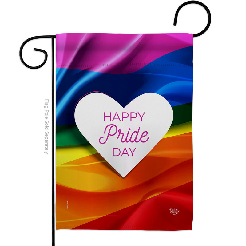 Double Sided 18.5'' H x 13'' W Polyester Kwanzaa Garden Flag