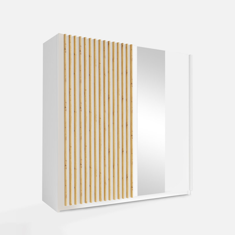 Dalia 2 Door Manufactured Wood Wardrobe
