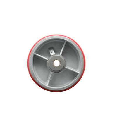 Poly on Cast Iron Wheel