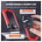 Razor Blade Scraper Locking Scraper Tool 15 Extra Blades With Security Cap