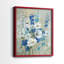 Impression encadrée Blue Garden I-Premium - prête à être accrochée - aucun clou requis - aucun clou requis-1294241197-1294241188