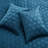 Reversible Diamond Embossed Bedspread Set – Geometric Quilt With Shams-126503870-126503869