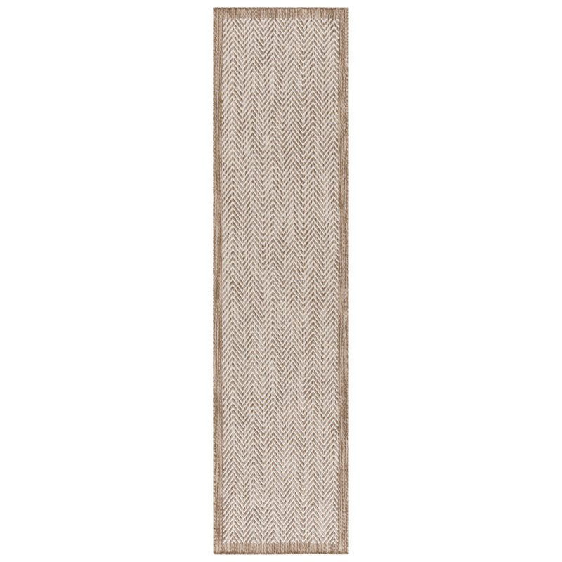 Fayean Performance Performance Chevron Rug, Runner 2' x 8'