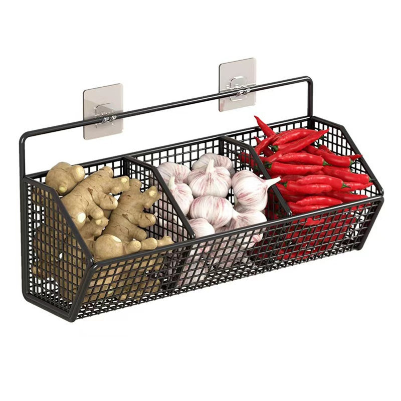 Panier de rangement pour gingembre et ail Ginger
